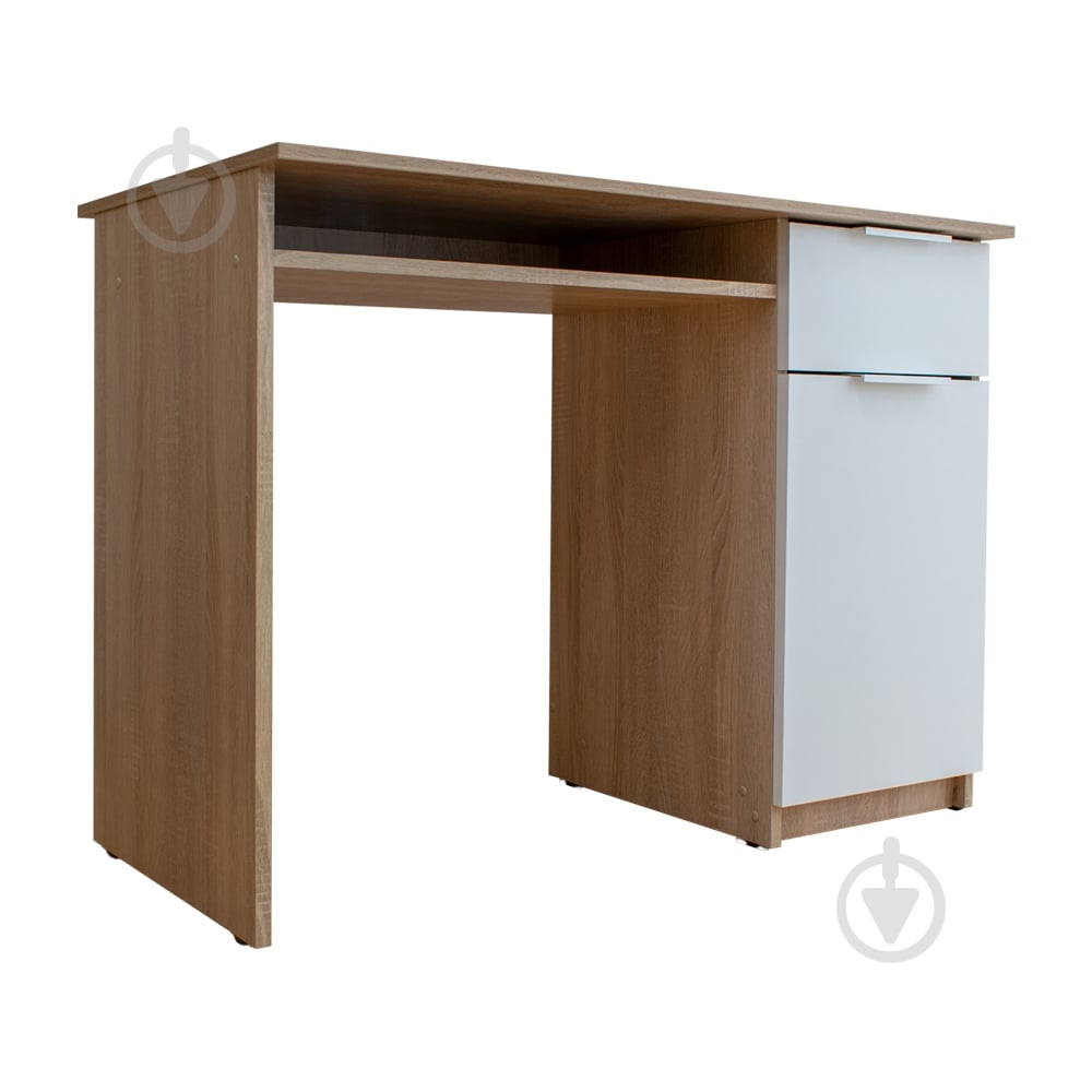 Стол письменный DC Дален 750х1000х550 мм нимфея альба/дуб сонома (DC ) - фото 2