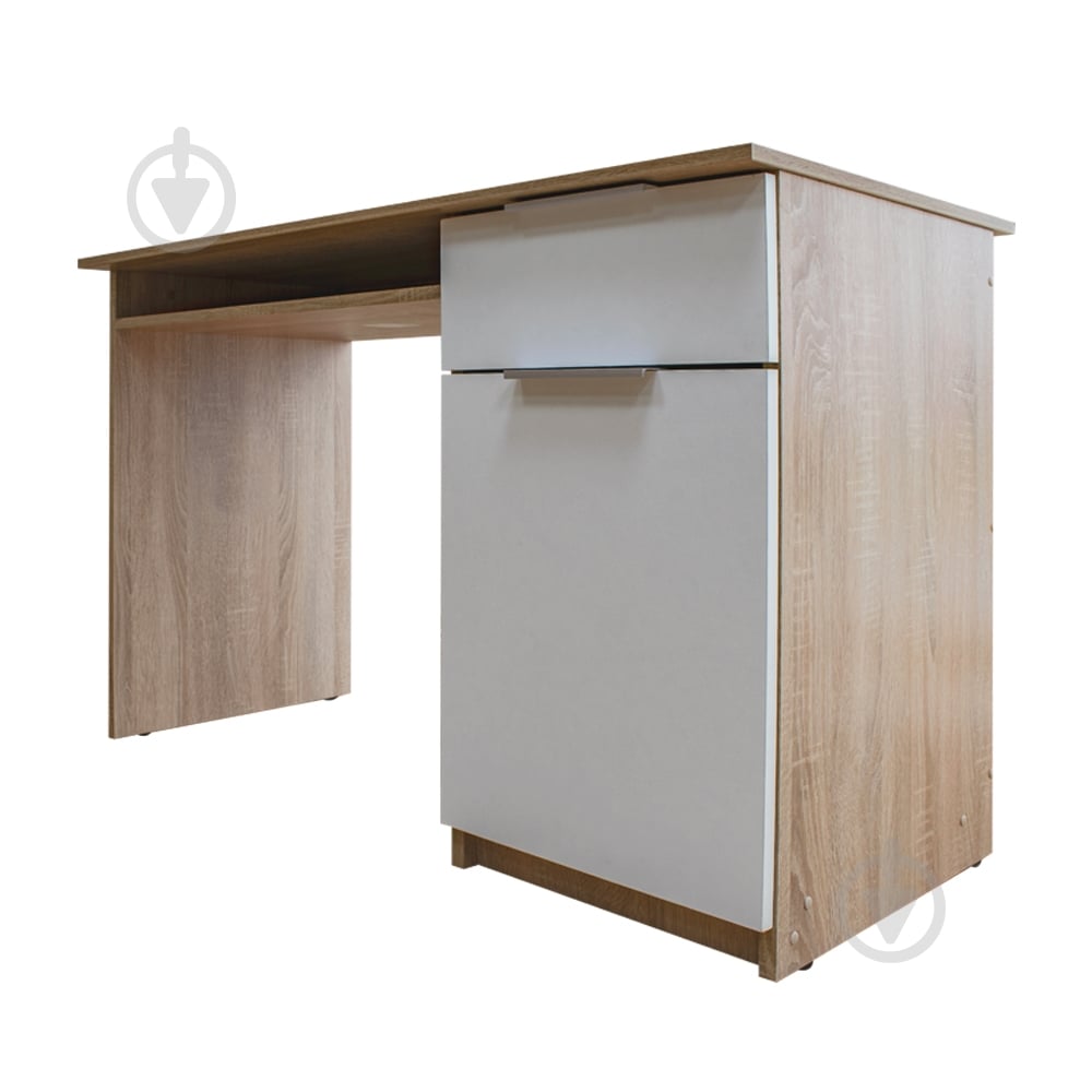 Стол письменный DC Дален 750х1000х550 мм нимфея альба/дуб сонома (DC ) - фото 3