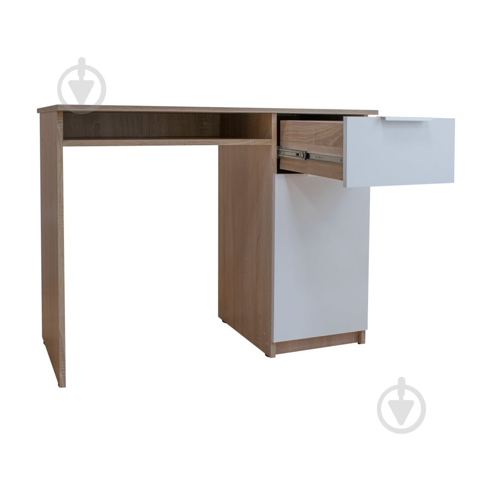 Стол письменный DC Дален 750х1000х550 мм нимфея альба/дуб сонома (DC ) - фото 4