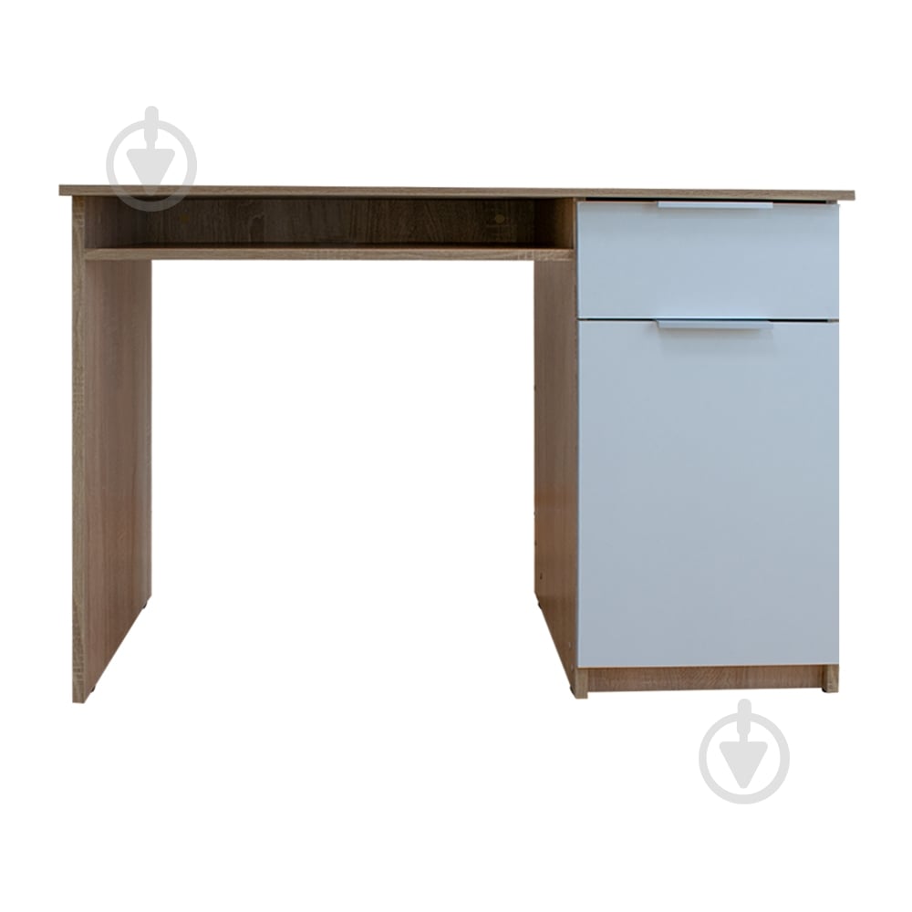 Стол письменный DC Дален 750х1000х550 мм нимфея альба/дуб сонома (DC ) - фото 1