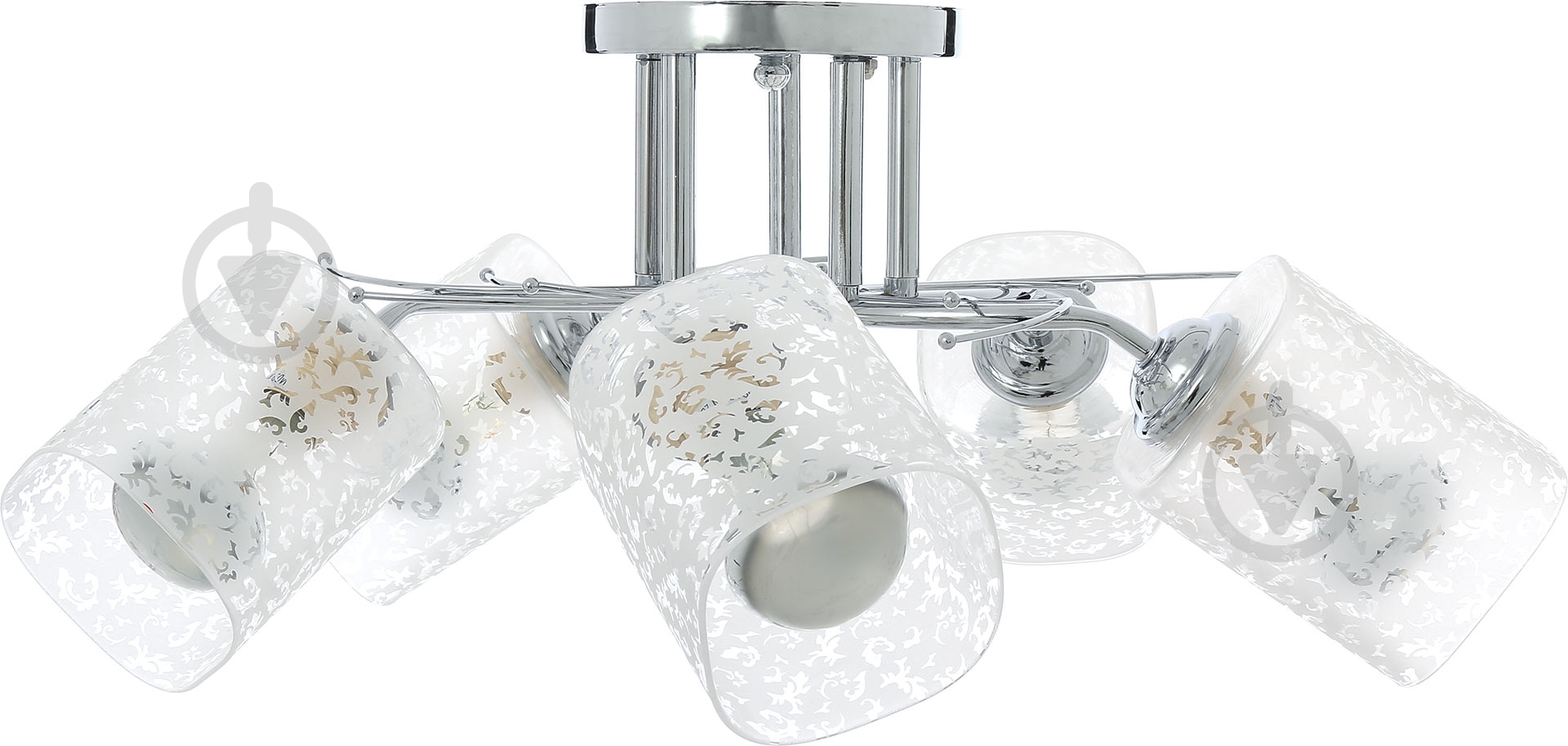 Люстра потолочная Accento lighting Taurus 5xE27 хром ALG-71986/5 - фото 2 Люстра потолочная Accento lighting Taurus 5xE27 хром ALG-71986/5 - фото 2