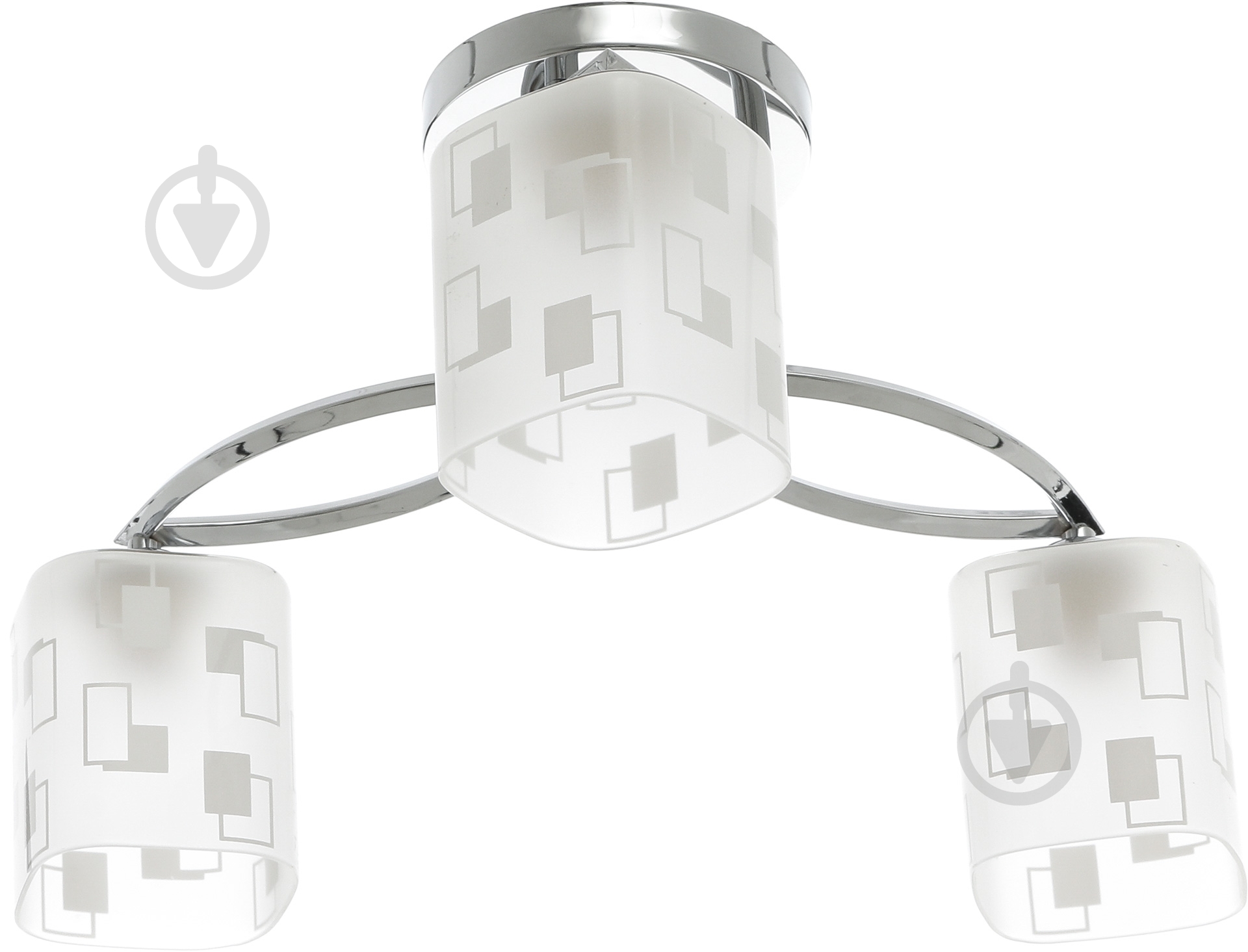 Люстра потолочная Accento lighting VIRGO 3xE27 хром ALG-73085/3 - фото 1