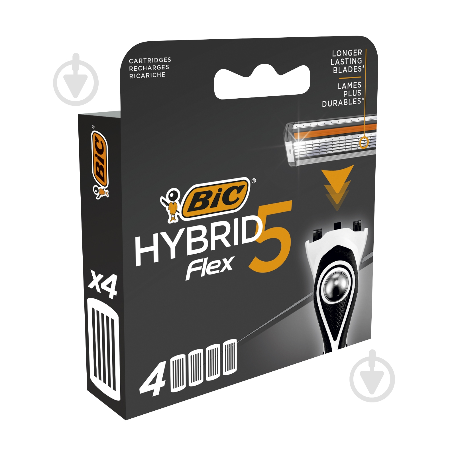 Змінний картридж BIC Flex 5 Hybrid 4 шт. - фото 2