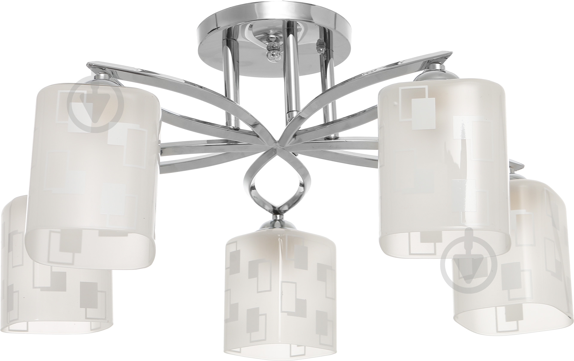 Люстра стельова Accento lighting Virgo 5xE27 хром ALG-73085/5 - фото 1 Люстра стельова Accento lighting Virgo 5xE27 хром ALG-73085/5 - фото 1