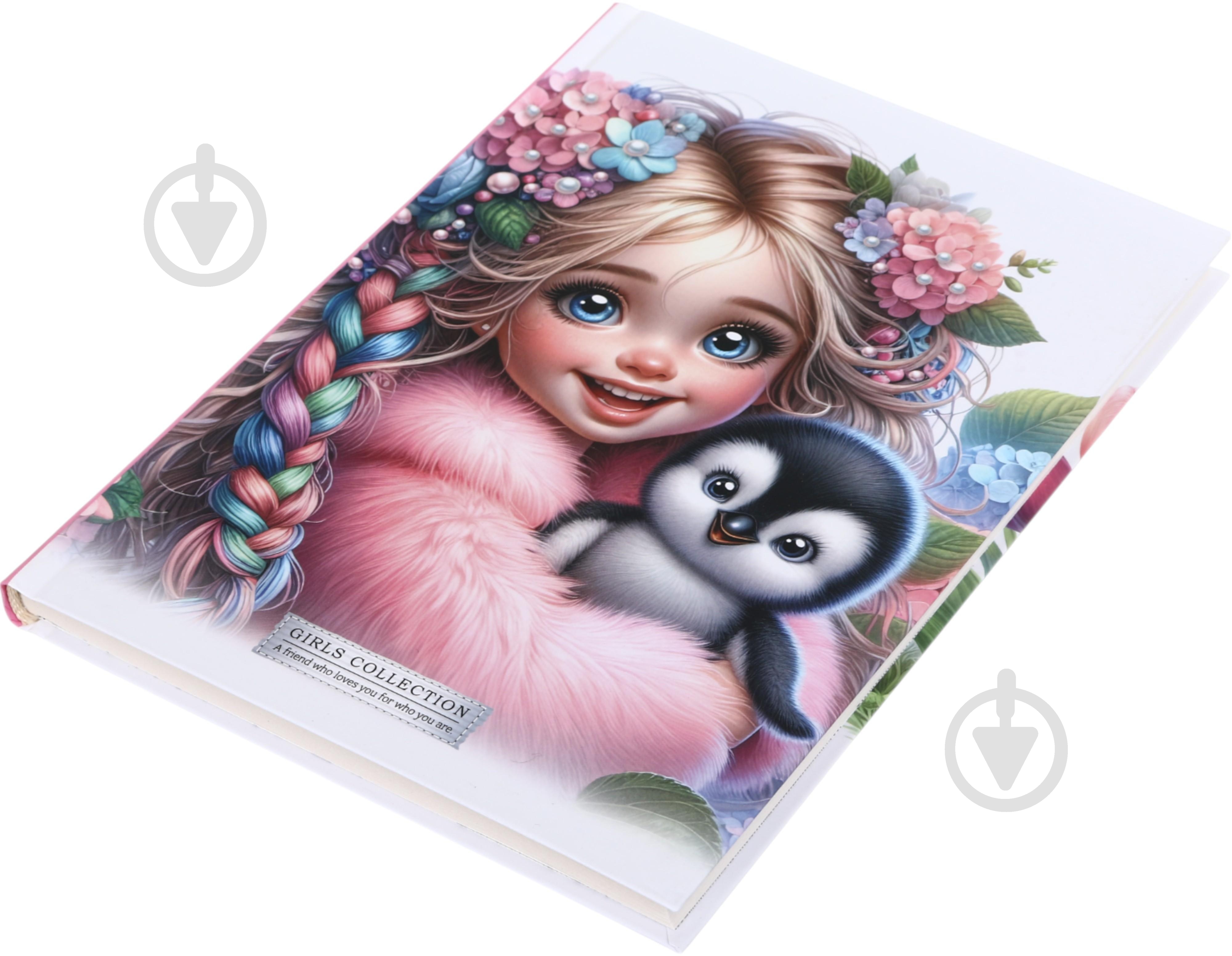 Блокнот Bourgeois Девочка и пушистик (БК341) - фото 2