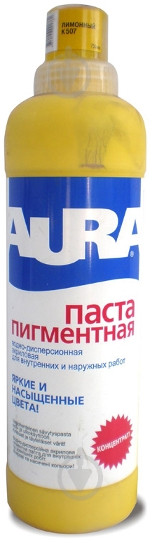 Пігмент Aura® лимонний 750 мл - фото 1