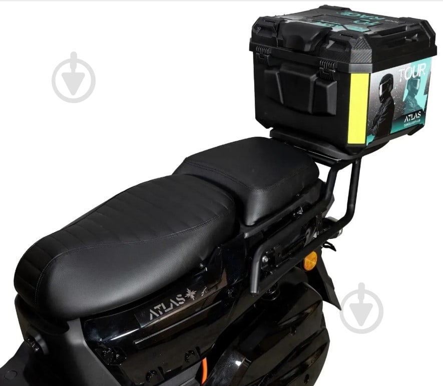 Электроскутер ATLAS Tour Box 2000W Black - фото 9