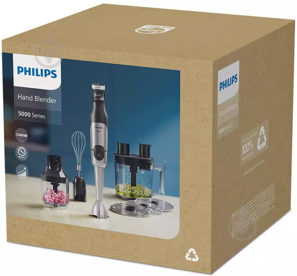 Блендер заглибний Philips Series 5000 HR2685/00 - фото 20