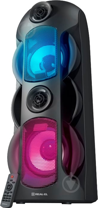 Акустична система Real-el X-787 2.0 black (EL121600008) - фото 1