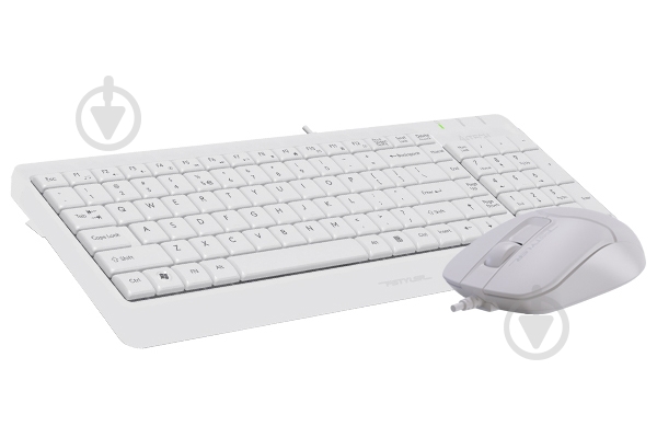 Комплект клавиатура и мышь A4Tech (F1512 (White)) Fstyler white - фото 3 Комплект клавиатура и мышь A4Tech (F1512 (White)) Fstyler white - фото 3