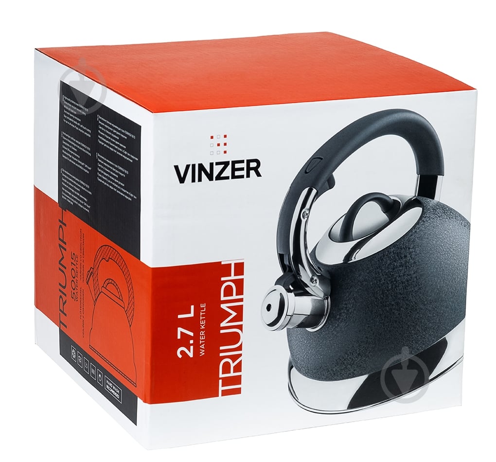 Чайник Vinzer Triumph 2,7 л 50015 - фото 3