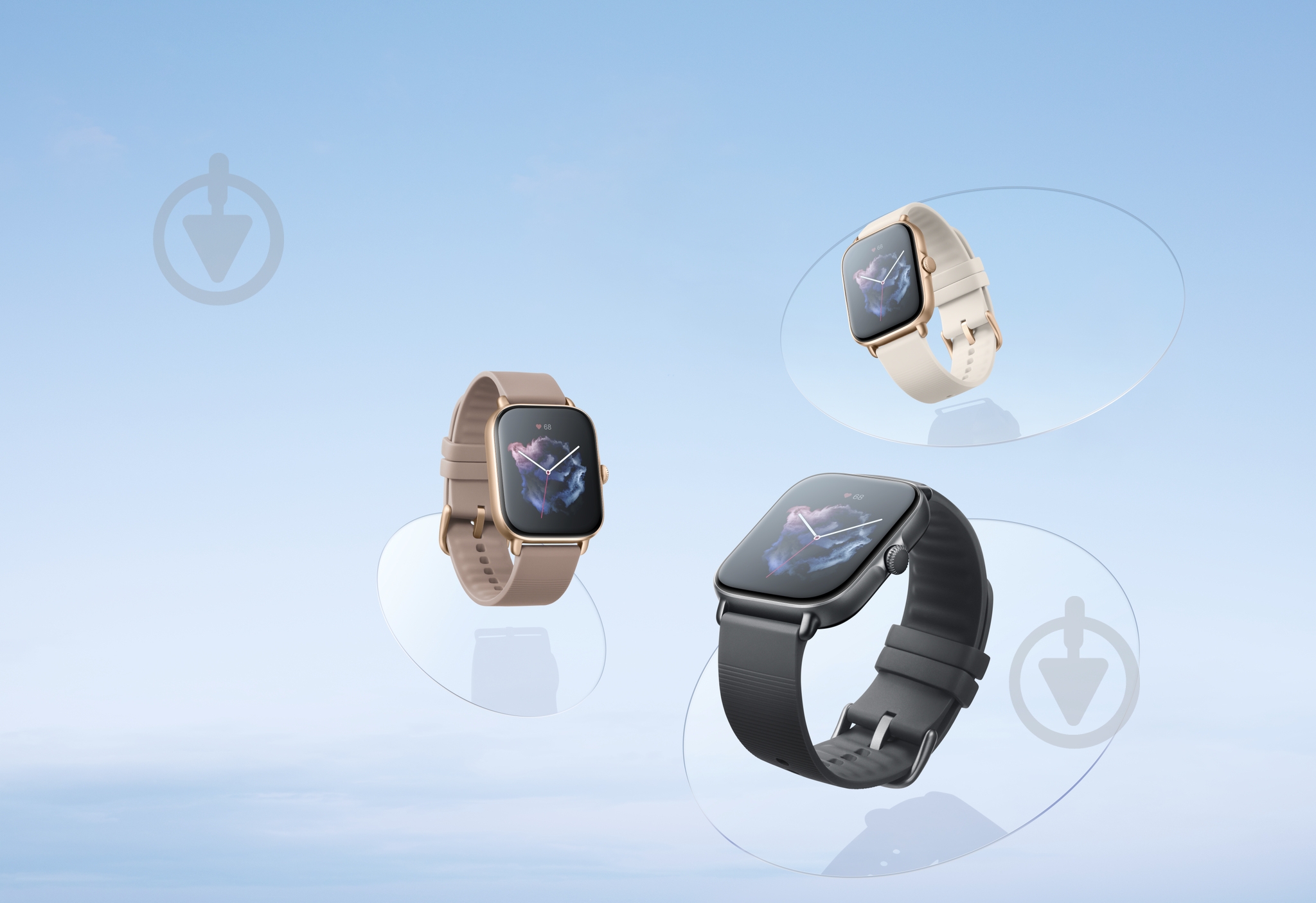 Смарт-часы Amazfit GTS 3 ivory white (879515) - фото 12
