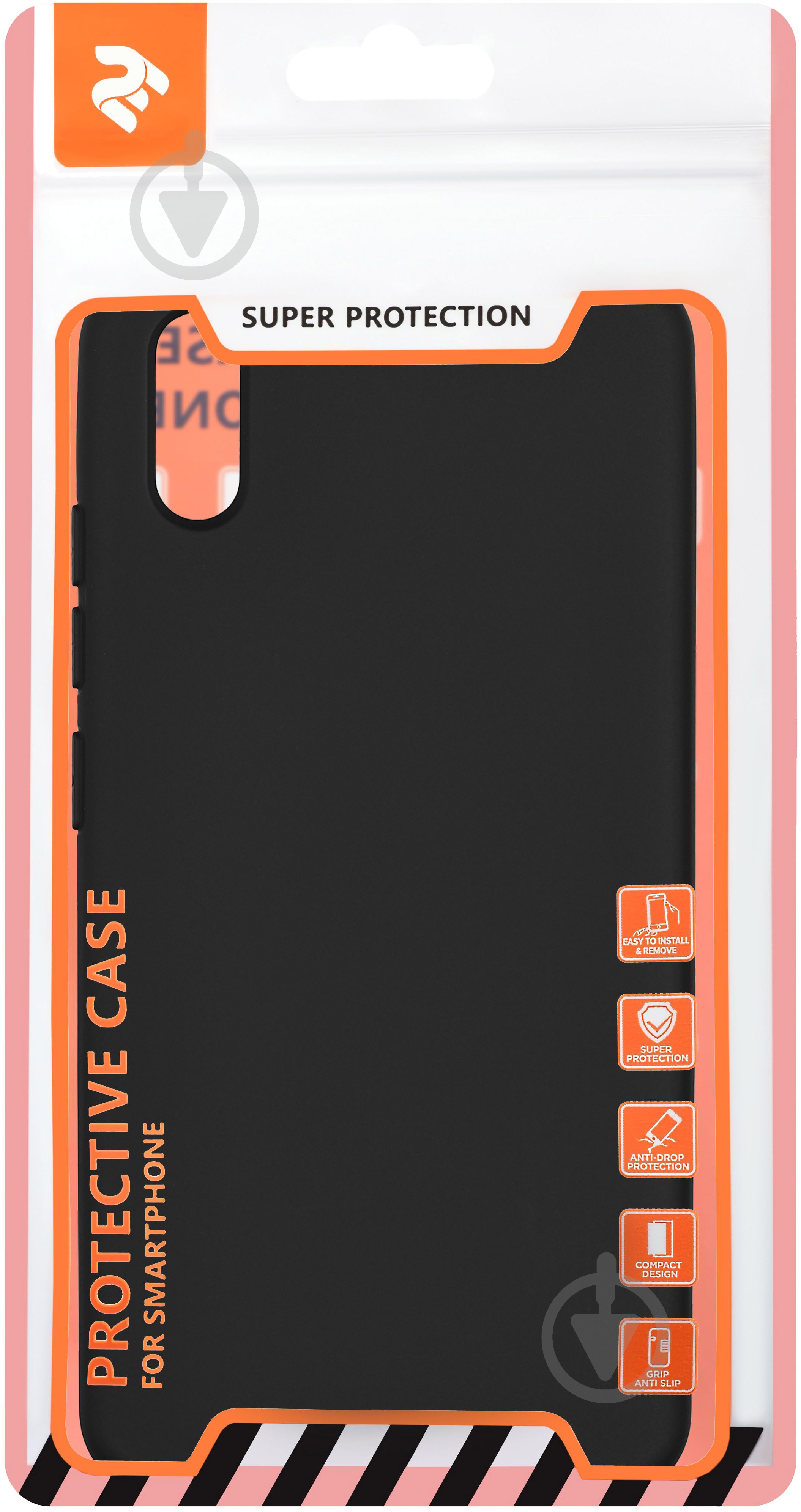 Чехол 2E Basic для VIVO Y93 SOFT FEELING black (2E-V-Y93-NKSF-BK) - фото 3