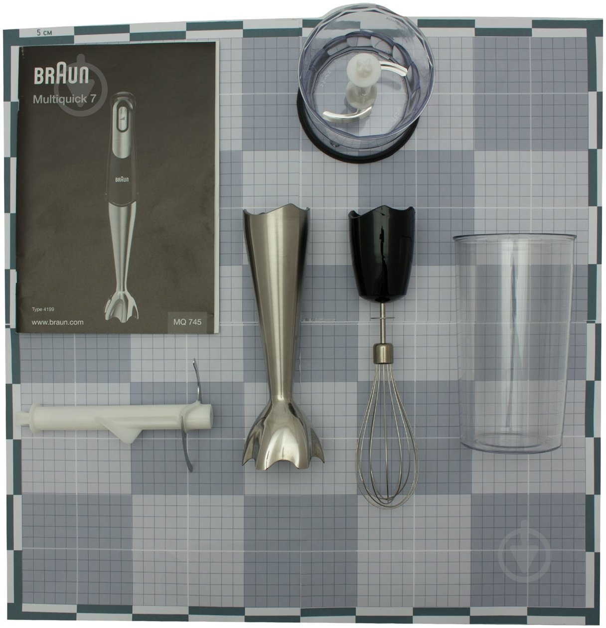 Блендер погружной Braun MQ745 APERITIF - фото 10