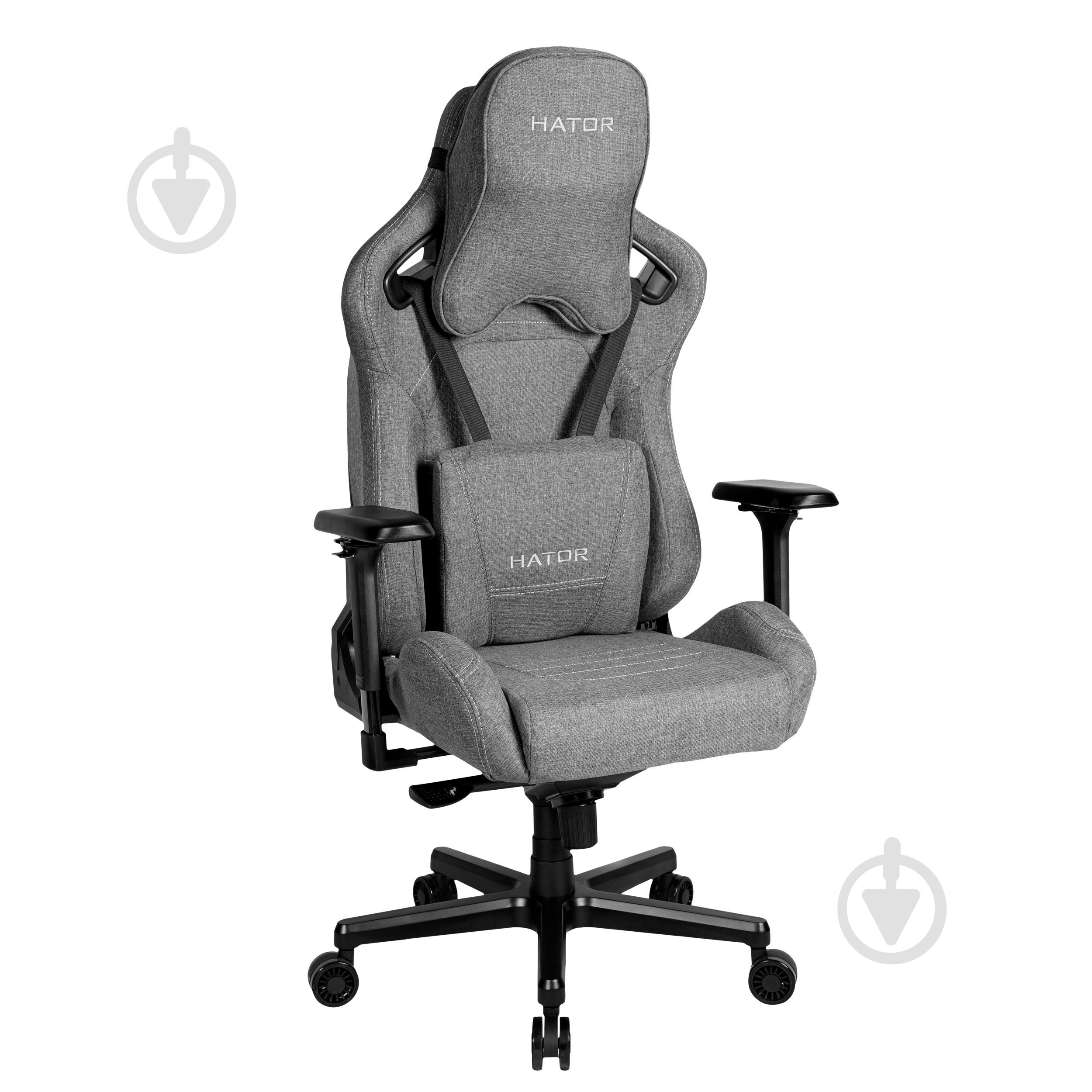 Кресло Hator Arc Fabric (HTC-984) Stone Gray серый - фото 2