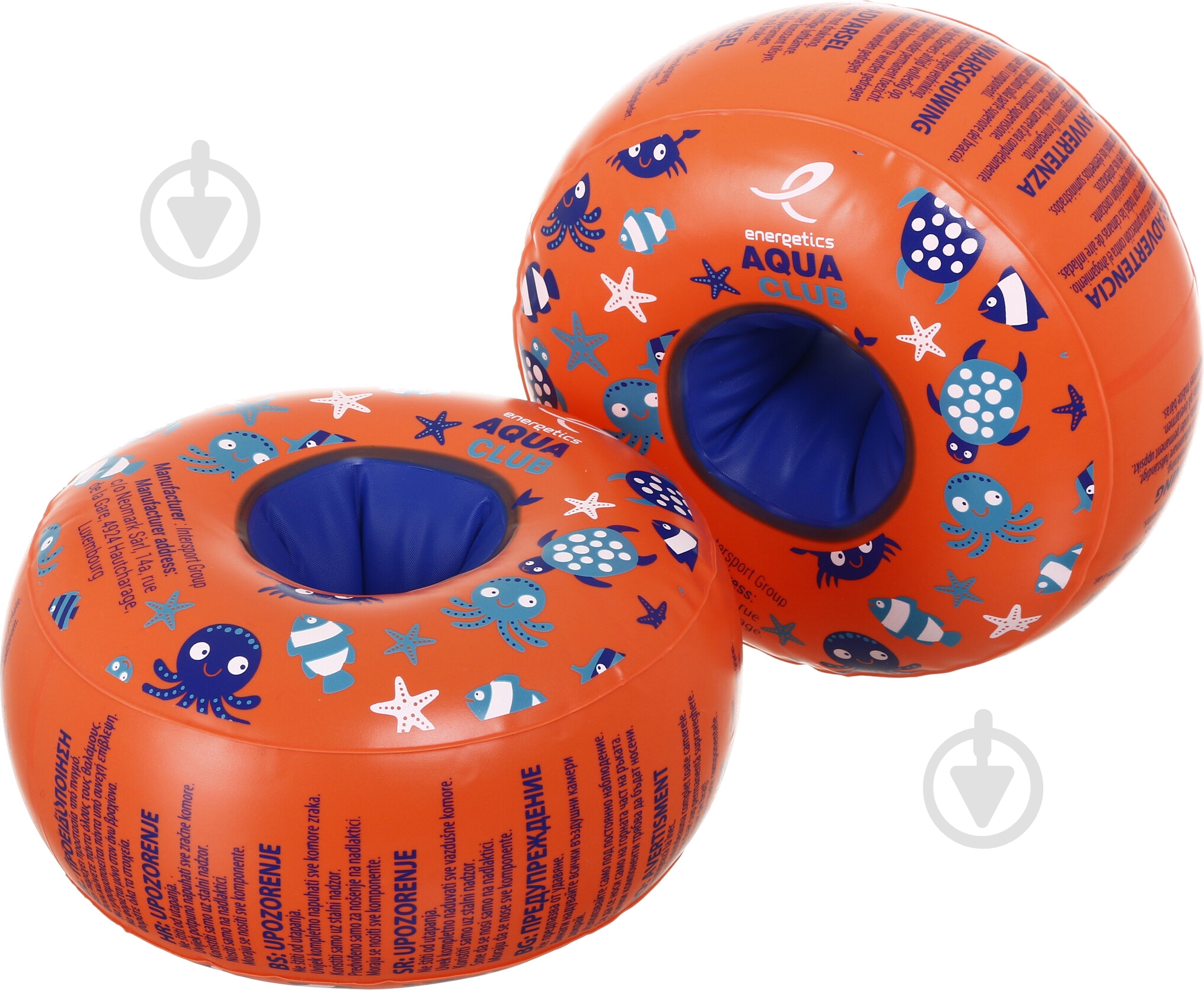 Нарукавники Energetics KIDS SWIM WING LOOPS 414672-219 помаранчевий р. OS - фото 2