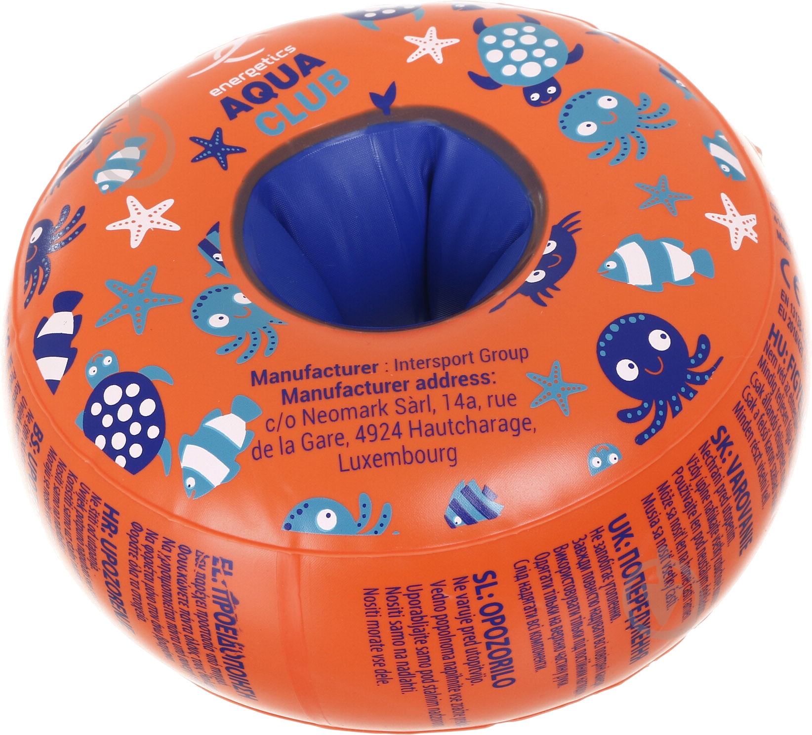 Нарукавники Energetics KIDS SWIM WING LOOPS 414672-219 помаранчевий р. OS - фото 4