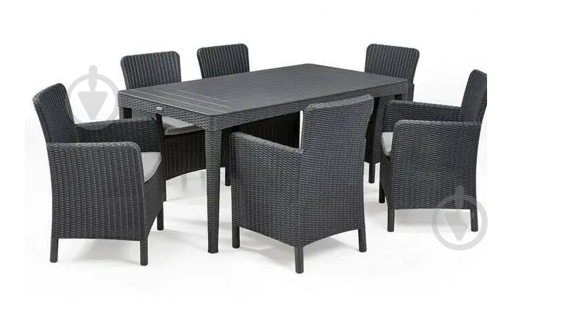 Комплект мебели Girona графит - фото 1