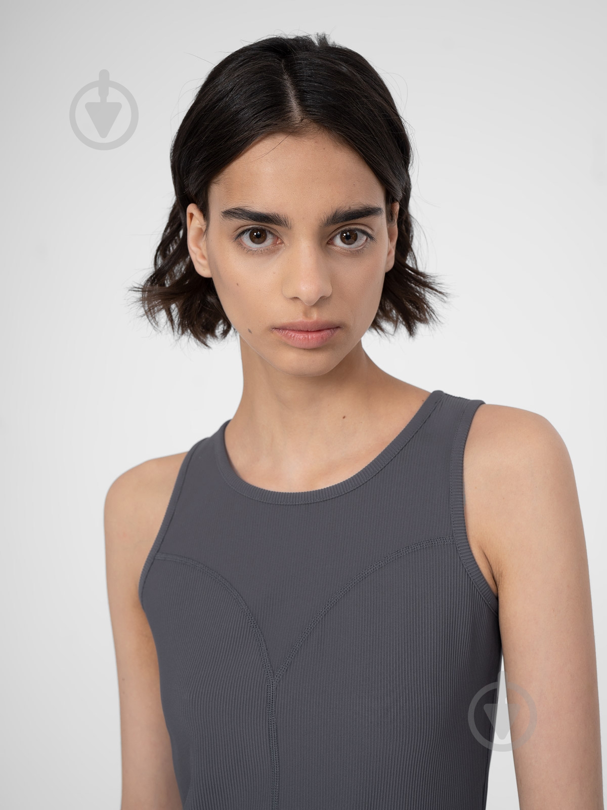 Платье 4F 4FSS23TDREF020-22S р.XL серый - фото 2