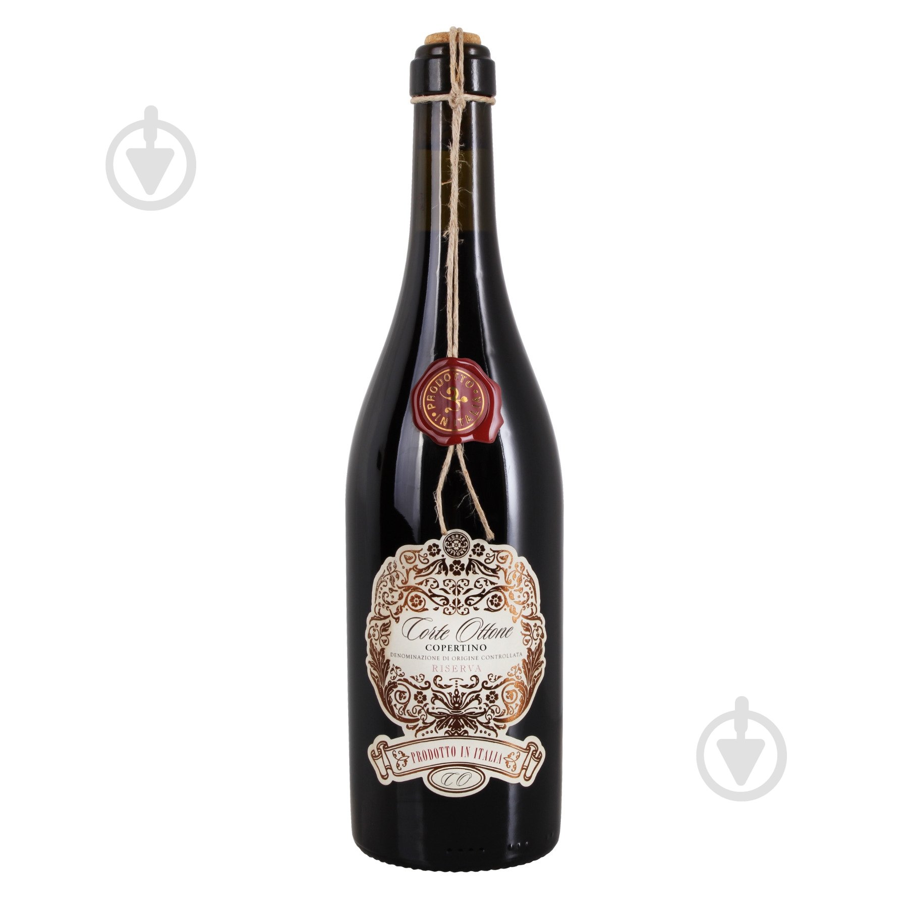 Вино Botter Corte Ottone Copertino Riserva DOC красное сухое 0,75 л - фото 1 Вино Botter Corte Ottone Copertino Riserva DOC красное сухое 0,75 л - фото 1