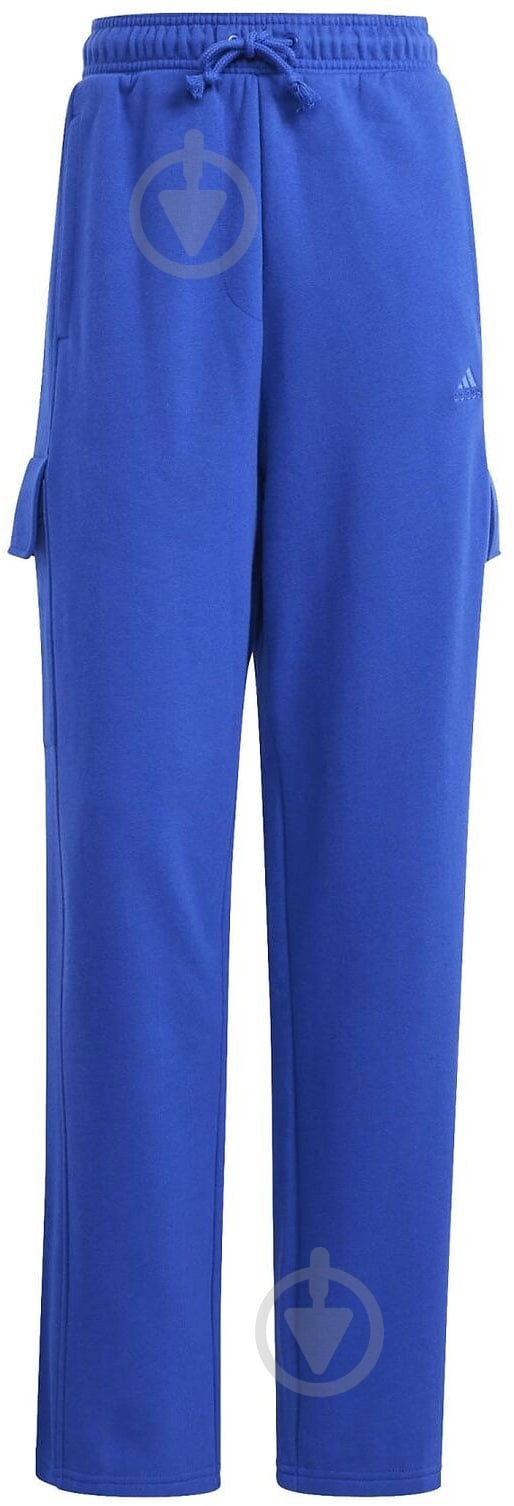 Брюки Adidas All SZN Fleece Cargo IW1219 р. M синий - фото 6