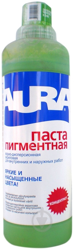 Пігмент Aura зелене яблуко 750 мл - фото 1