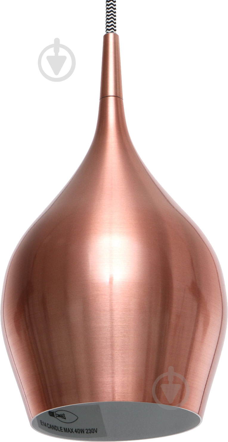 Подвес Arte Lamp Vibrant 1x40 Вт E14 бронзовый A6412SP-1BZ - фото 3
