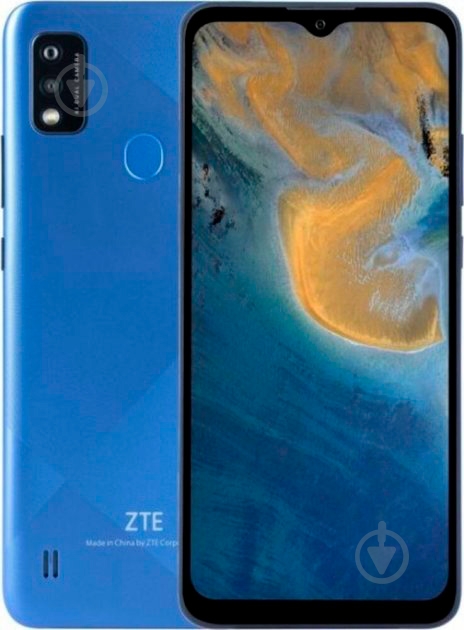 Смартфон ZTE BLADE A51 2/32GB blue (942201) - фото 1 Смартфон ZTE BLADE A51 2/32GB blue (942201) - фото 1