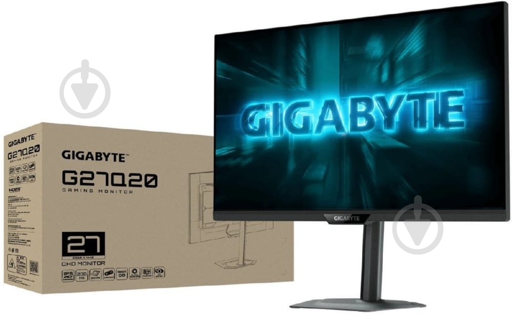 Монитор Gigabyte 27" (G27Q20 EK) - фото 7 Монитор Gigabyte 27" (G27Q20 EK) - фото 7