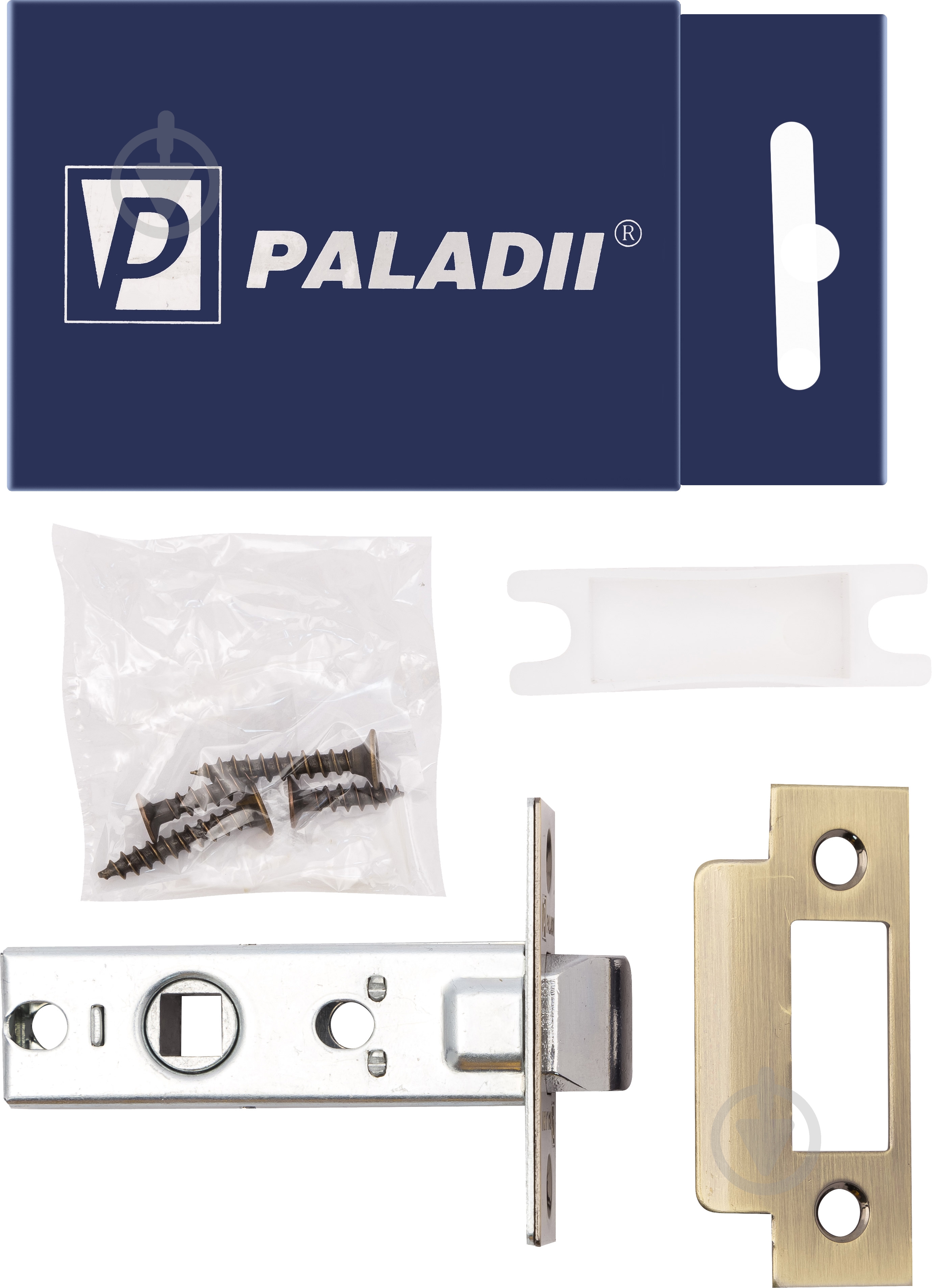 Защелка дверная Paladii ПМ003 100 бронза - фото 3 Защелка дверная Paladii ПМ003 100 бронза - фото 3