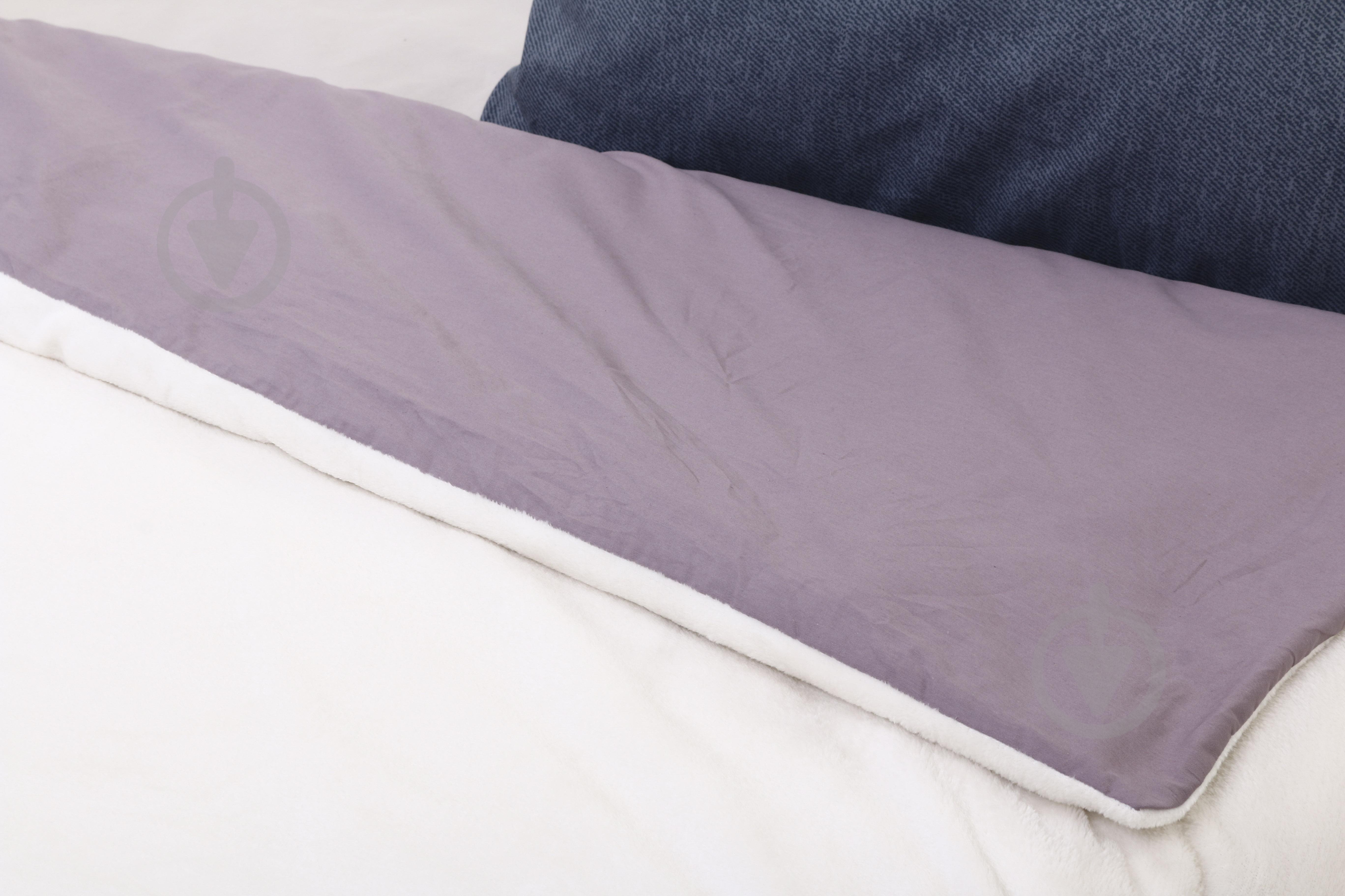 Підковдра Milk Violet двостороння 160x210 см молочний із фіолетовим La Nuit - фото 2 Підковдра Milk Violet двостороння 160x210 см молочний із фіолетовим La Nuit - фото 2