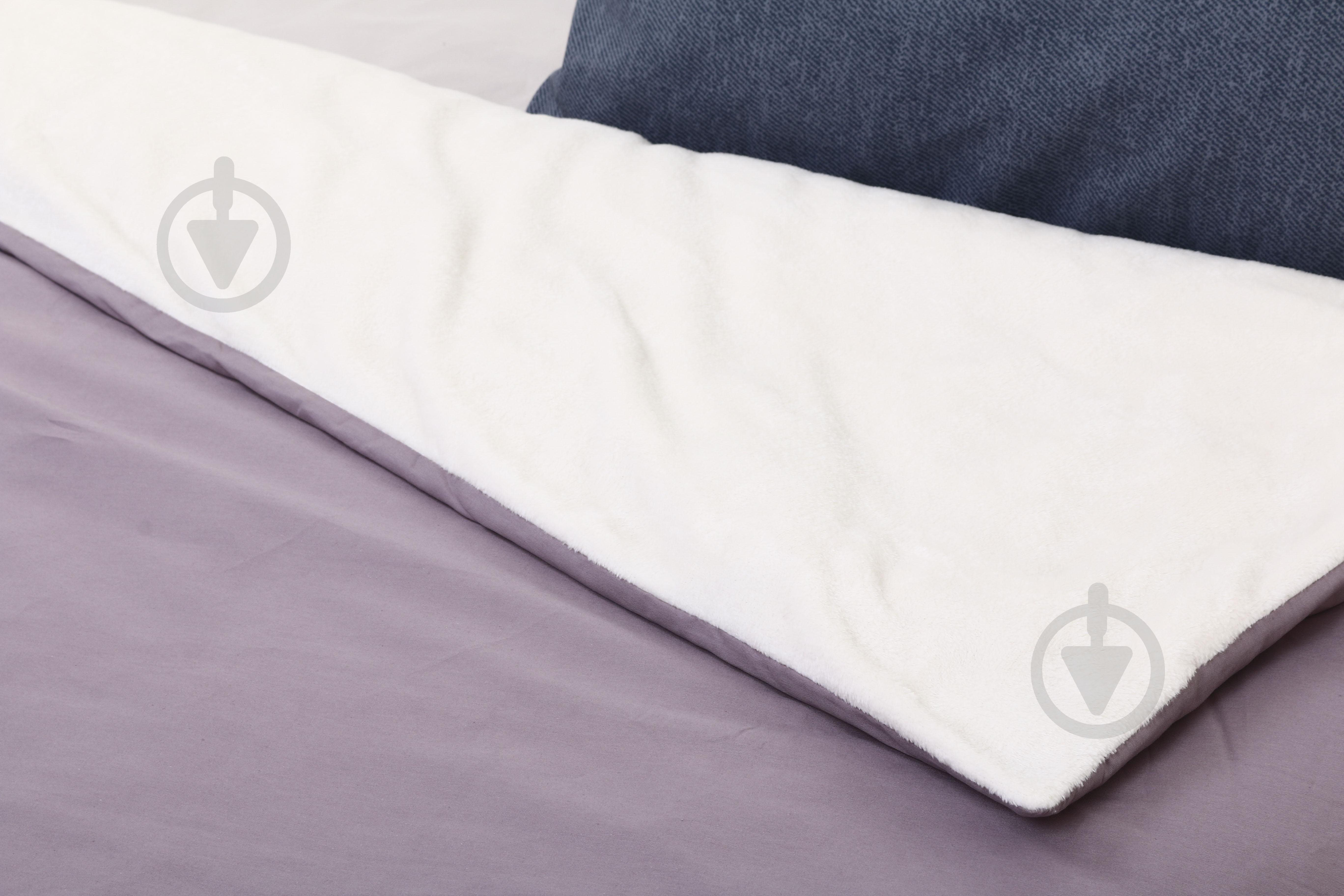 Підковдра Milk Violet двостороння 160x210 см молочний із фіолетовим La Nuit - фото 3 Підковдра Milk Violet двостороння 160x210 см молочний із фіолетовим La Nuit - фото 3