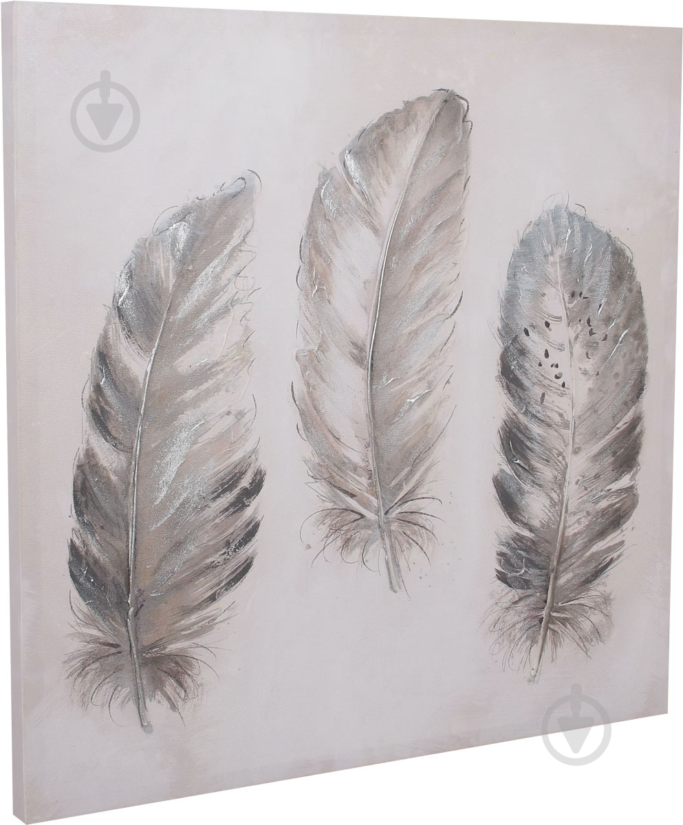 Картина Feather рельефный рисунок 60x60 см Sensio GF - фото 2