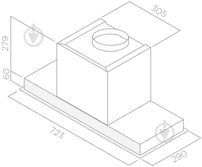 Вытяжка Elica HIDDEN 2.0 IXGL/A/72 - фото 4