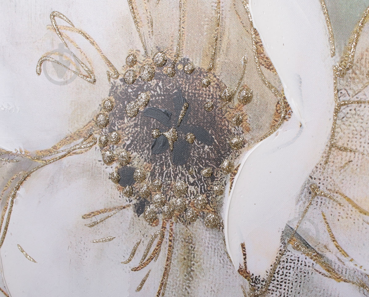 Картина Floret рельефный рисунок 60x60 см Sensio GF - фото 3