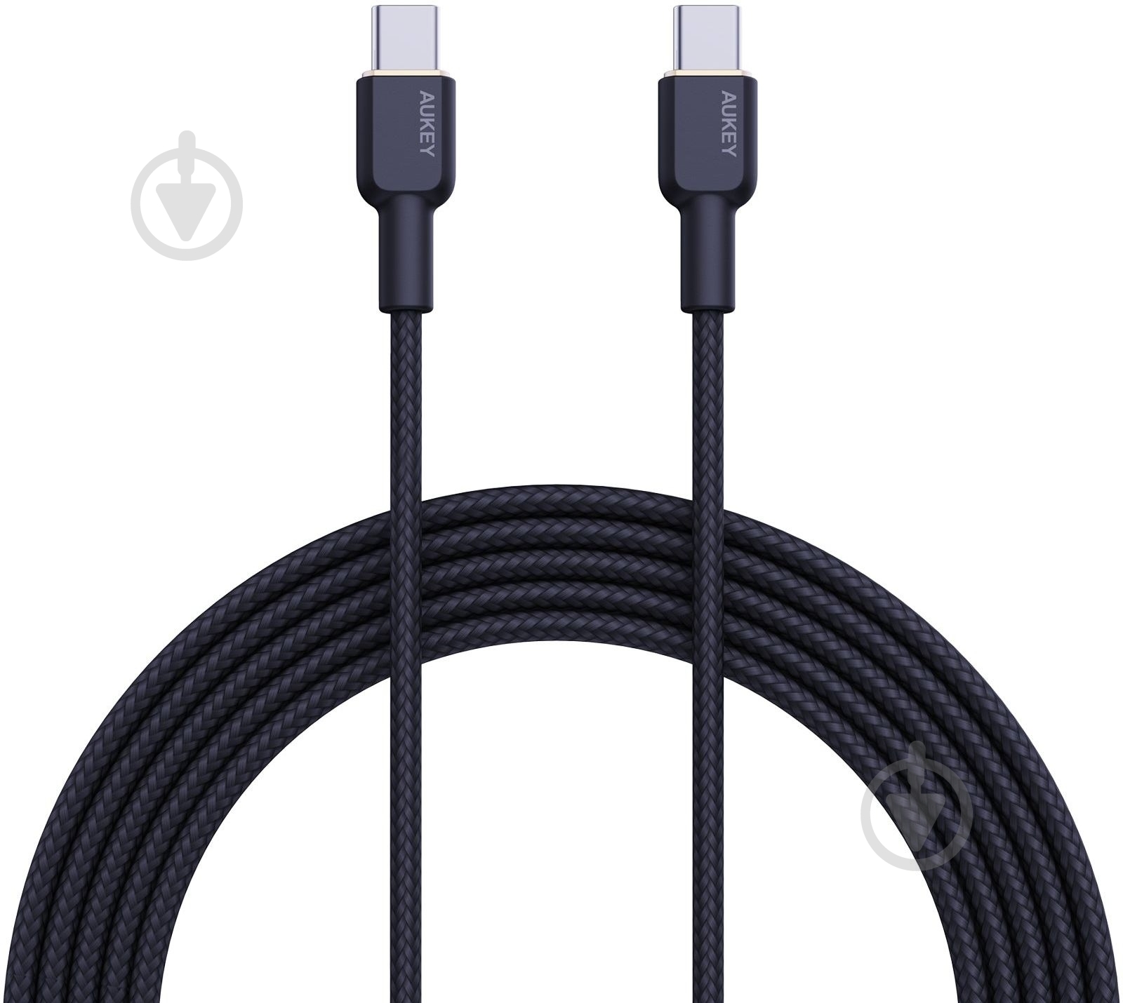 Кабель AUKEY Type-C/Type-C 60W CB-NCC1 1 м черный (1036859) - фото 1 Кабель AUKEY Type-C/Type-C 60W CB-NCC1 1 м черный (1036859) - фото 1