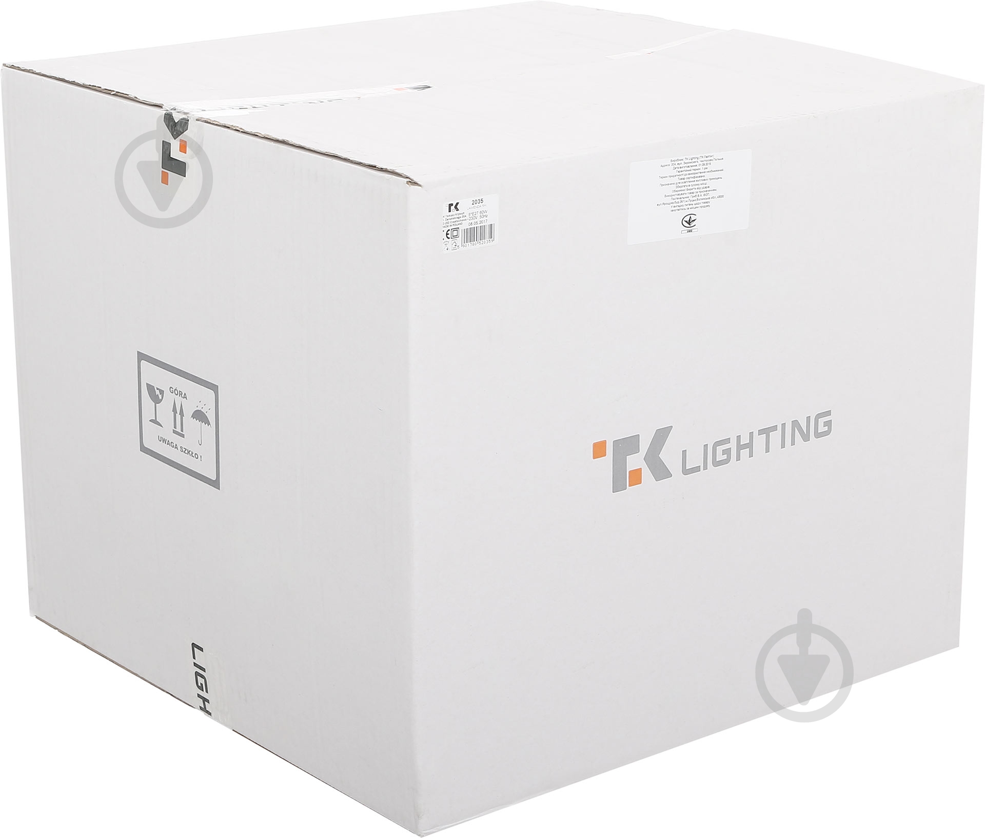 Люстра потолочная TK Lighting Lawenda 3x60 Вт E27 белый 2035 - фото 3