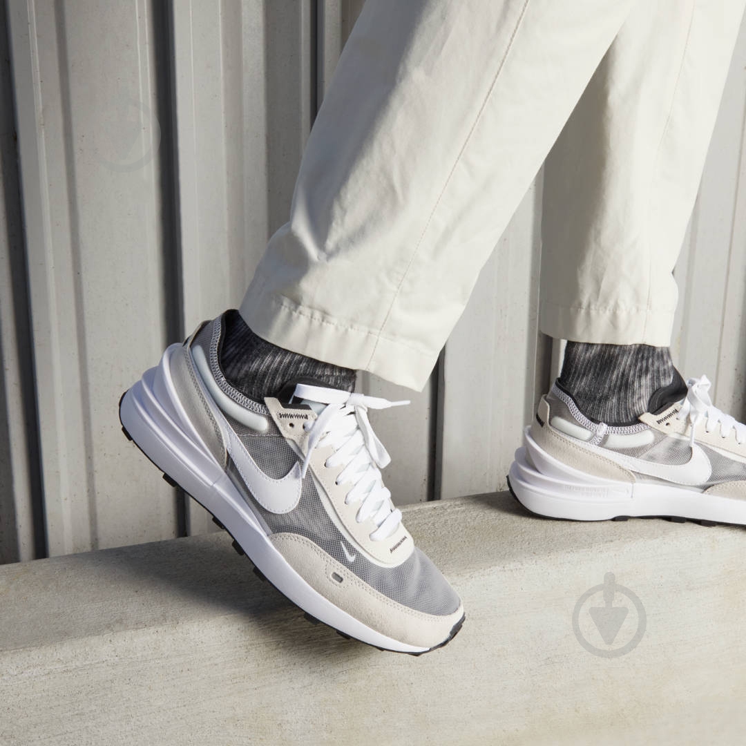 Кроссовки мужские демисезонные Nike Waffle One DA7995-100 р.48,5 серые - фото 11
