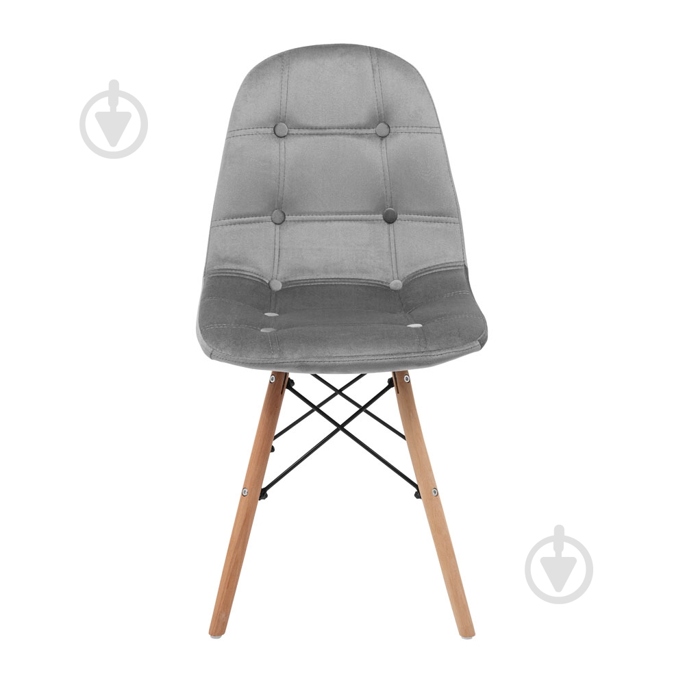 Стул обеденный Richman Сплит Вельвет Серый - фото 2