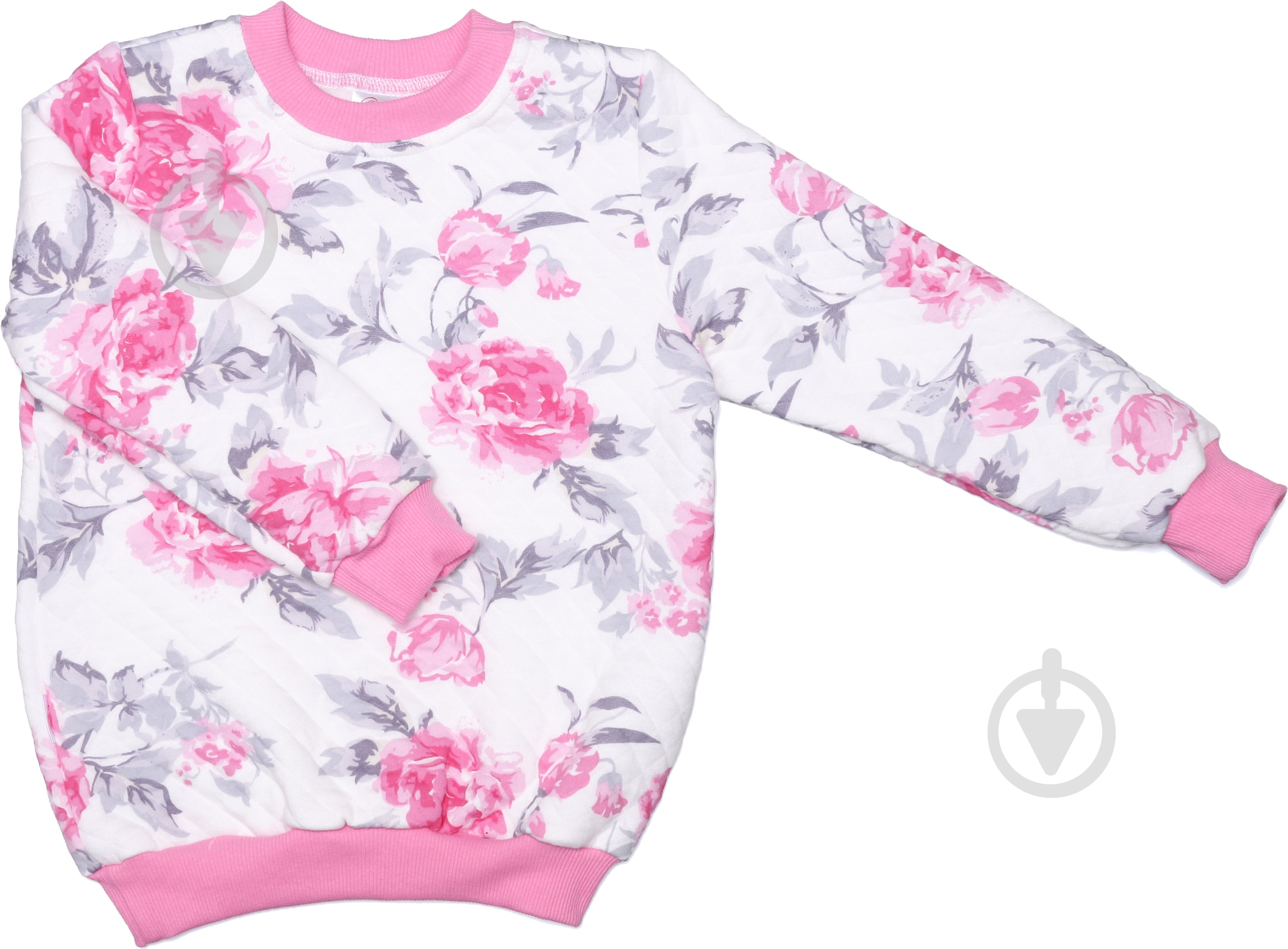 Свитшот для девочки Моя планета р.98 розовый - фото 1