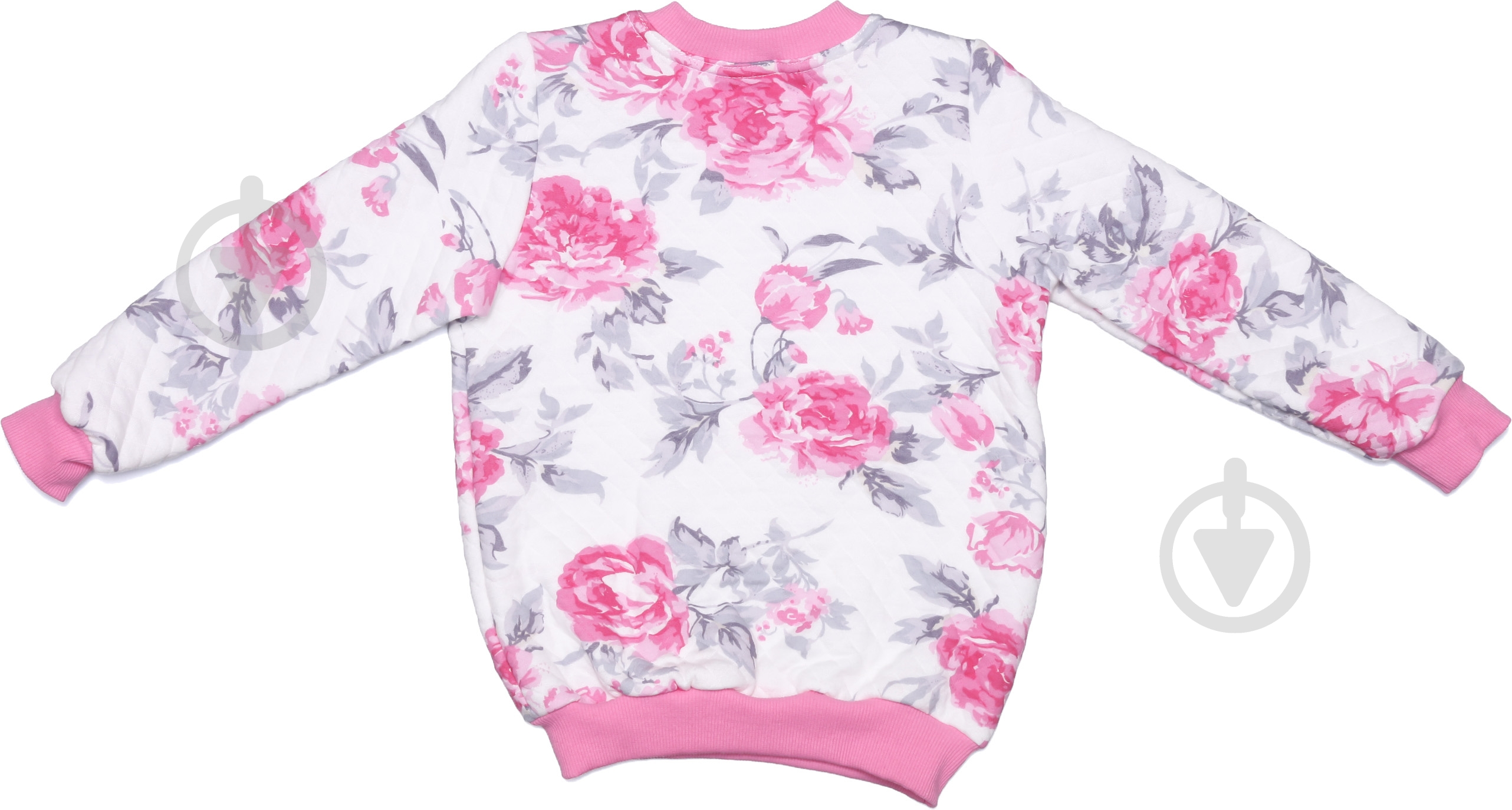 Свитшот для девочки Моя планета р.98 розовый - фото 3