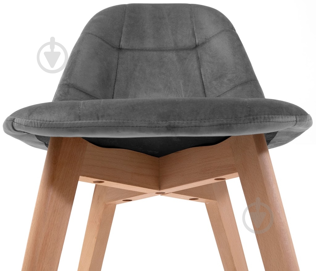 Стул обеденный Richman Сплит СХ Вельвет Серый - фото 6