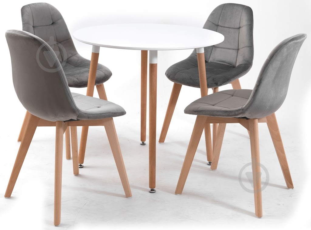 Стул обеденный Richman Сплит СХ Вельвет Серый - фото 15