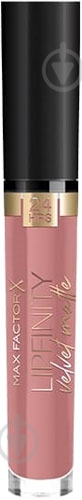 Помада жидкая Max Factor Lipfinity Velvet Matte Posh Pink 3,5 мл - фото 2 Помада жидкая Max Factor Lipfinity Velvet Matte Posh Pink 3,5 мл - фото 2