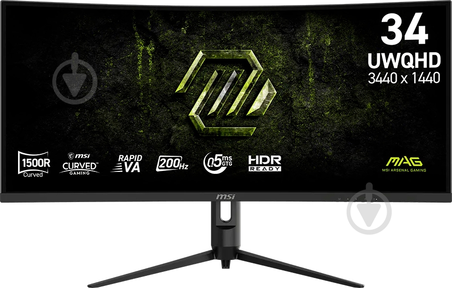 Монитор MSI 34" (MAG 342CQRF E20) - фото 1