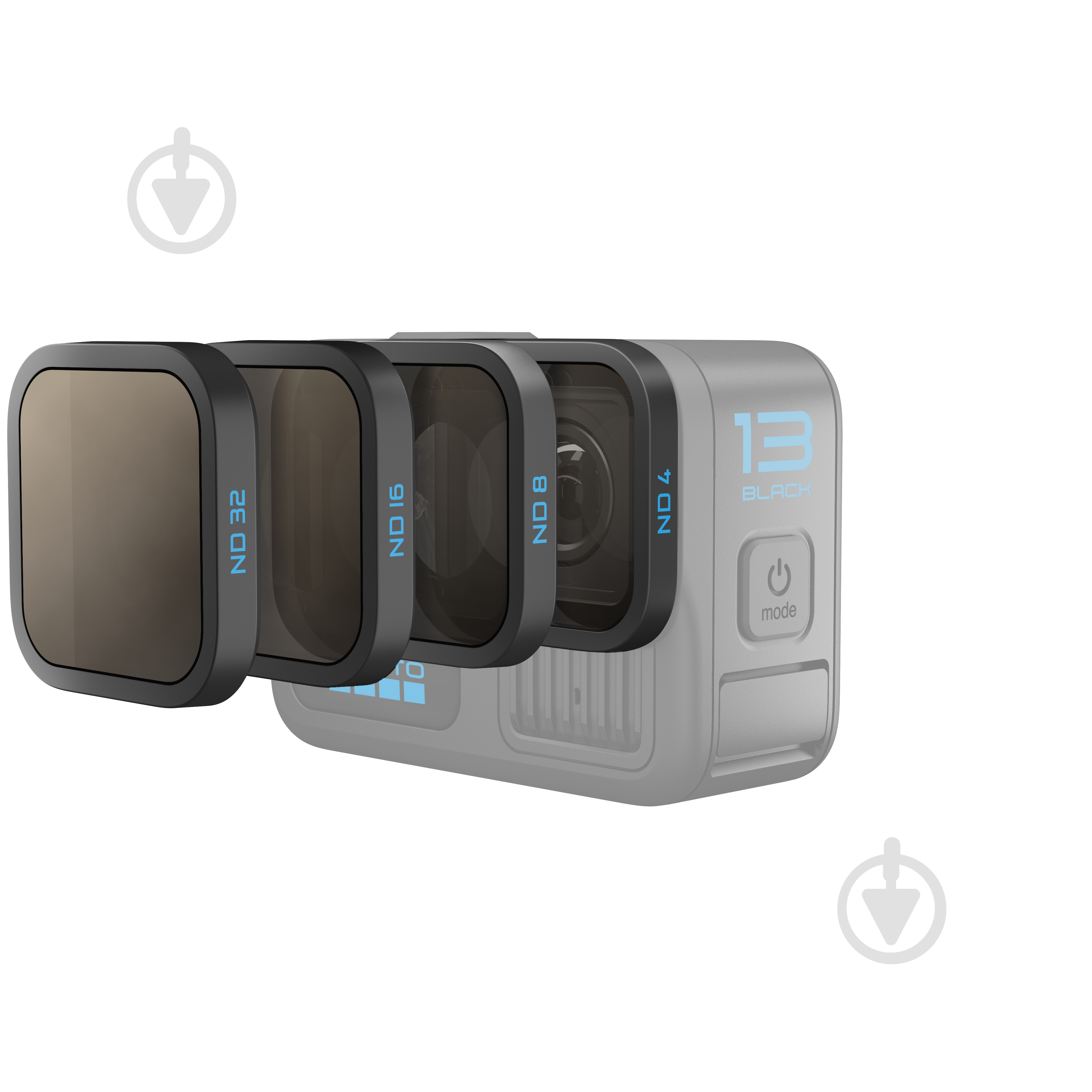 Светофильтр GoPro ND Filter 4-Pack (GoPro HERO13 Black) - фото 2