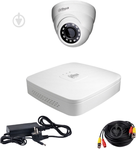 Комплект видеонаблюдения Dahua HDCVI-1D KIT - фото 1 Комплект видеонаблюдения Dahua HDCVI-1D KIT - фото 1