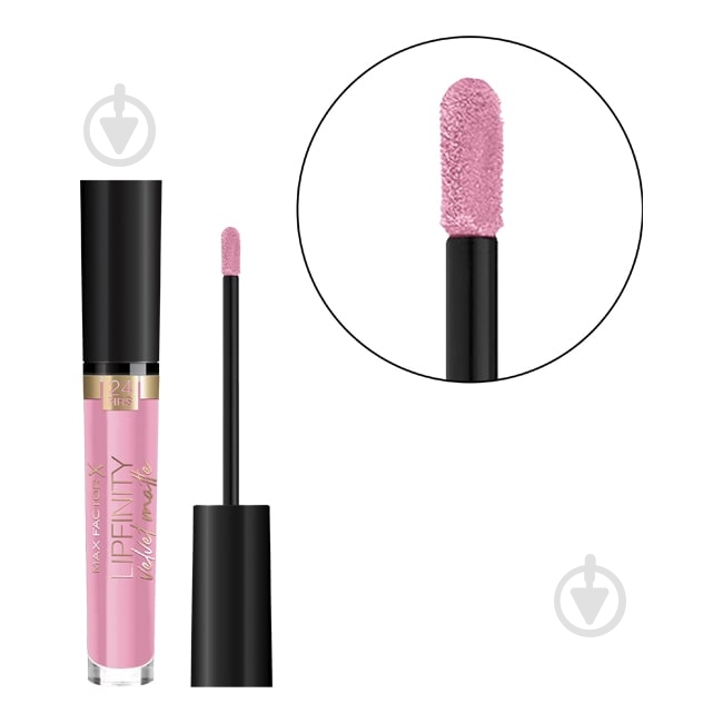 Помада жидкая Max Factor Lipfinity Velvet Matte Pink Dip 3,5 мл - фото 4