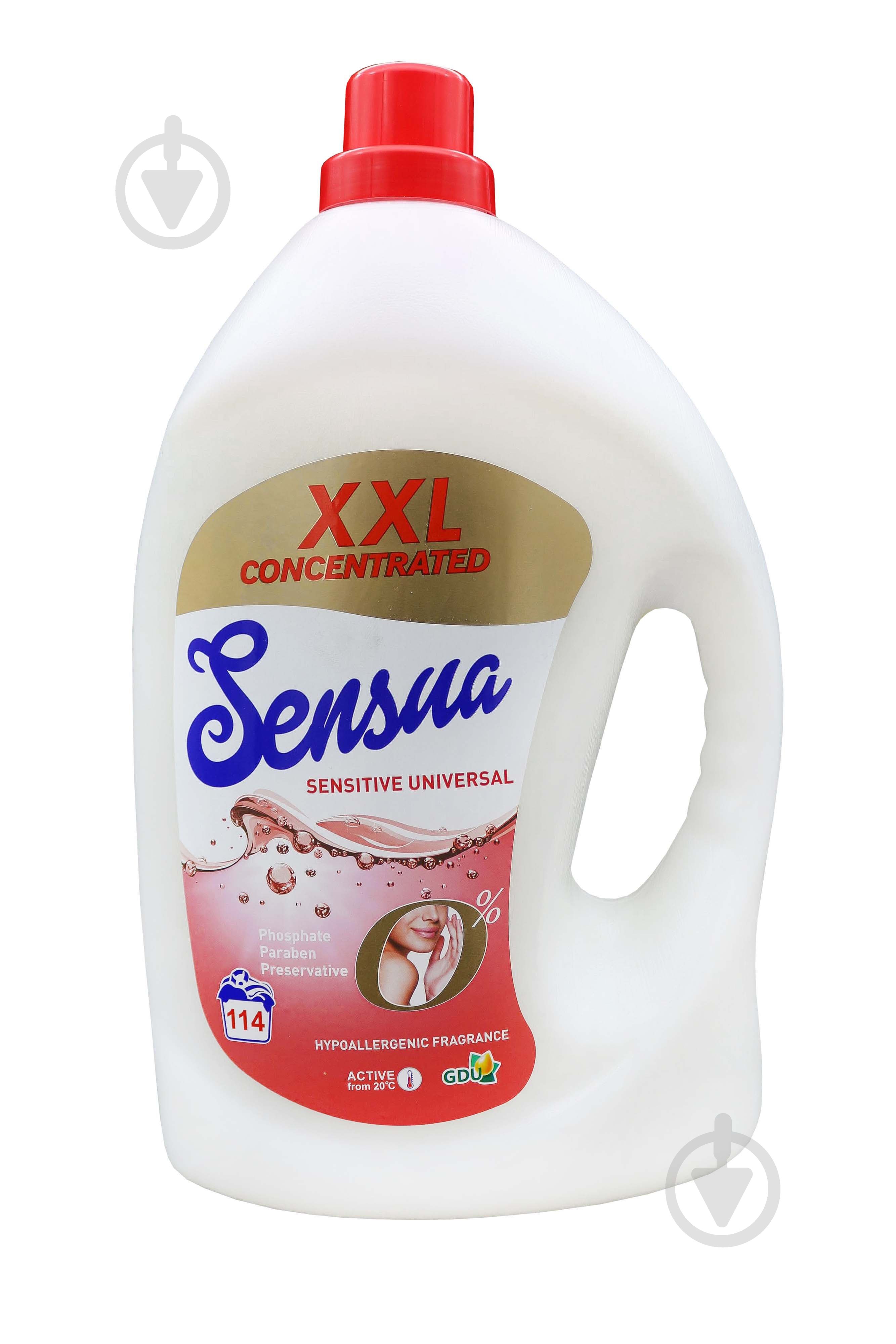 Гель для машинной и ручной стирки Sensua Sensitive 4 л - фото 1