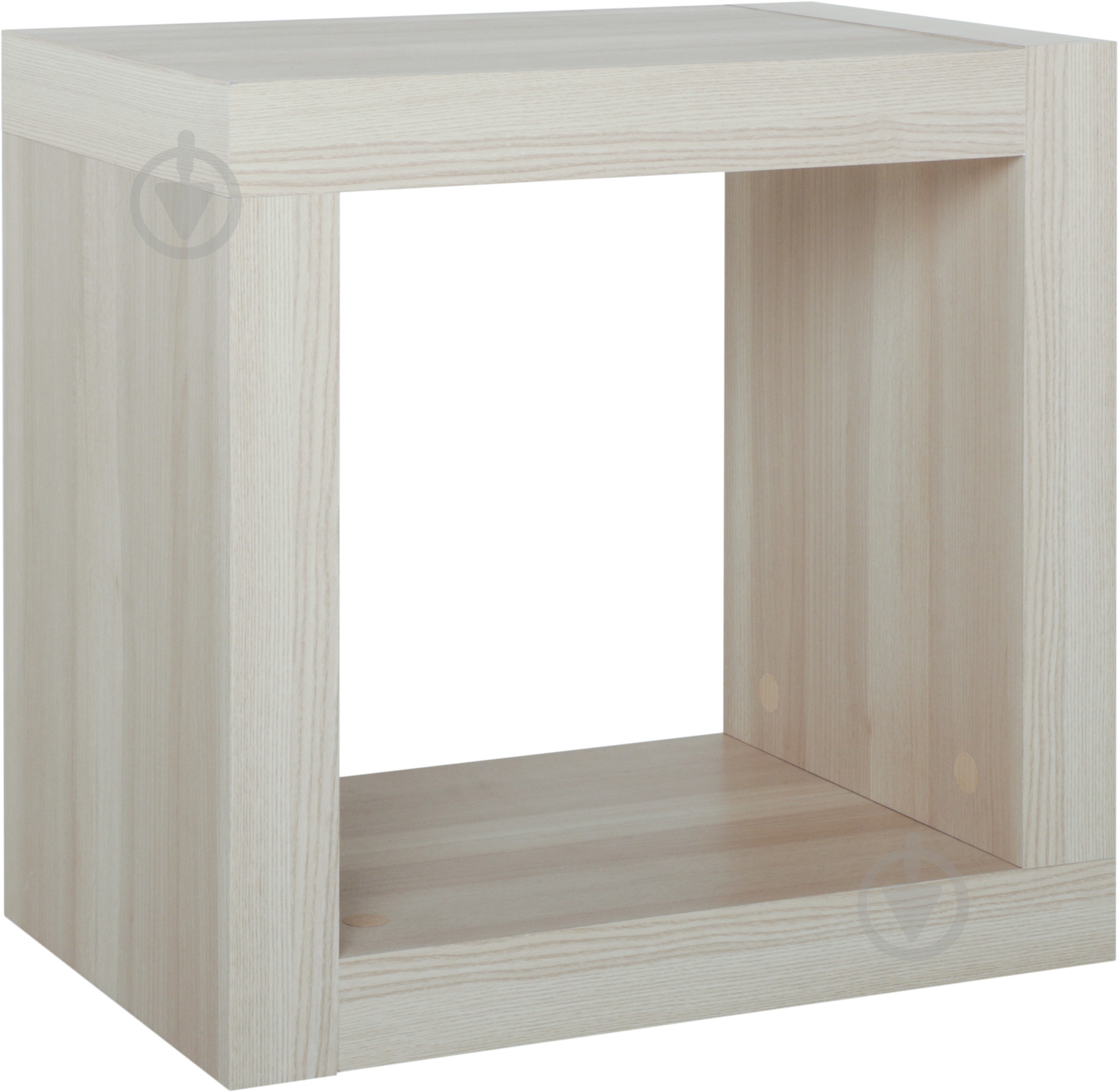 Стеллаж двухсторонний Inteo Кубус МИКС 1x1 438x438x438 мм клен - фото 1